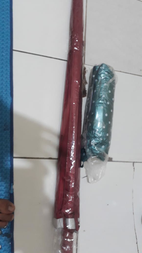 Payung Golf Polos Maroon Marun Merah Red Besar Kuat Kokoh Sablon Promosi Partai