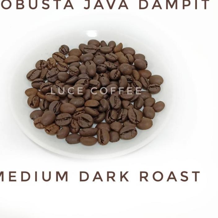 

EXCLUSIVE!Kopi Java Robusta Dampit 500gr - luce coffee - Biji sangrai atau Bubuk|RA5