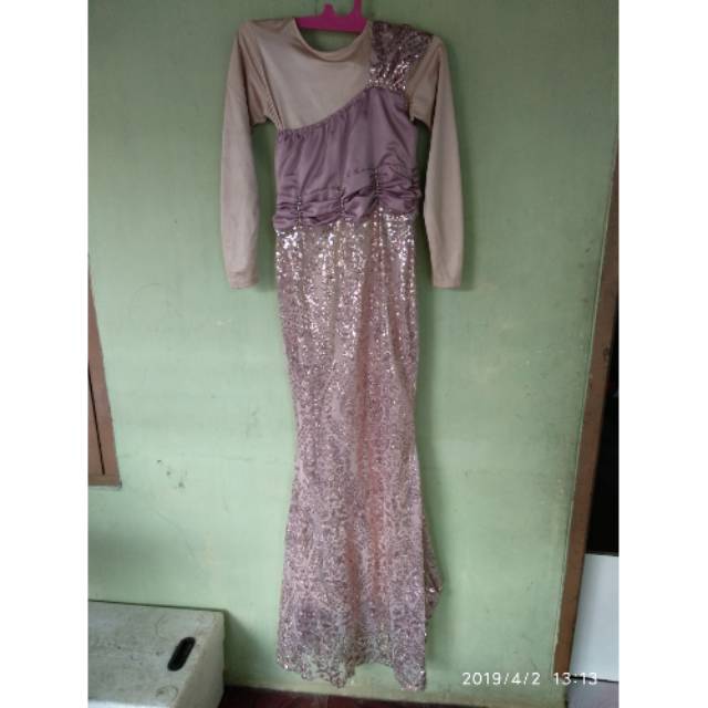 Preloved dress sequin