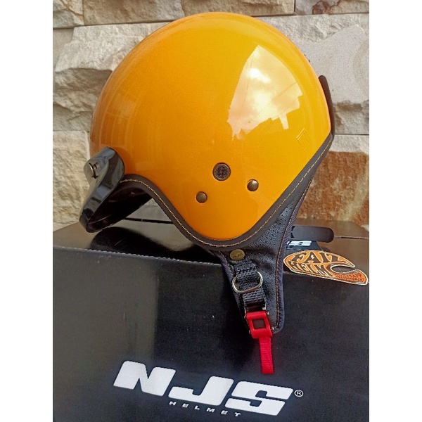 HELM BOGO  NJS NR 80S kaca flat/pet ,dewasa,murah