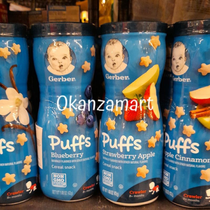 

Gerber Cereal Sna Grad Puffs All Variant 42Gr