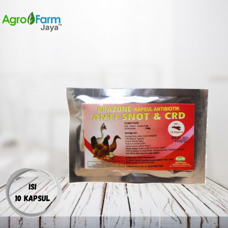 Obat Pilek Ayam Bebek ANTI SNOT CRD PRAZONE