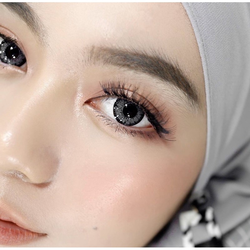 Softlens K-pop grey / bisa minus / kpop grey