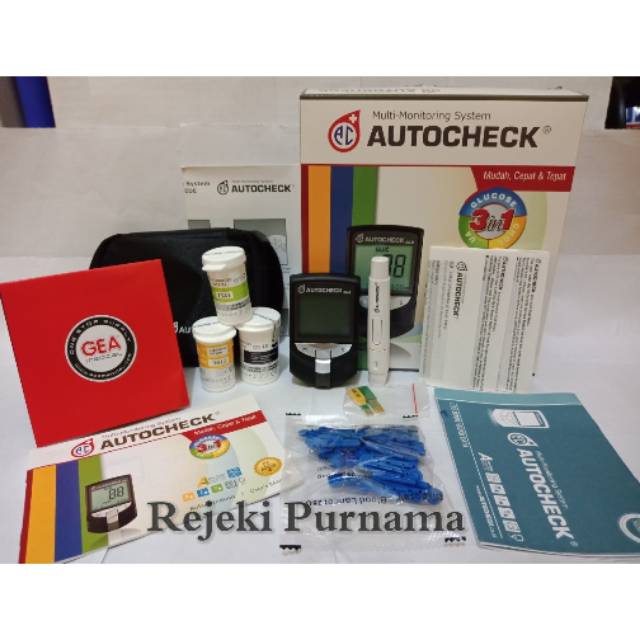 Alat Tes Gula Darah / Kolestrol / Asam Urat AUTOCHECK