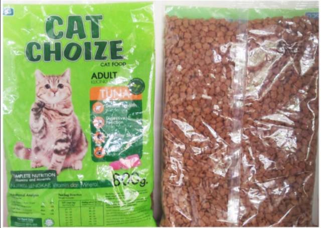 CAT CHOIZE 800gram Makanan kucing Cat Choize  800gr Tuna salmon cat choice / cat choize dewasa