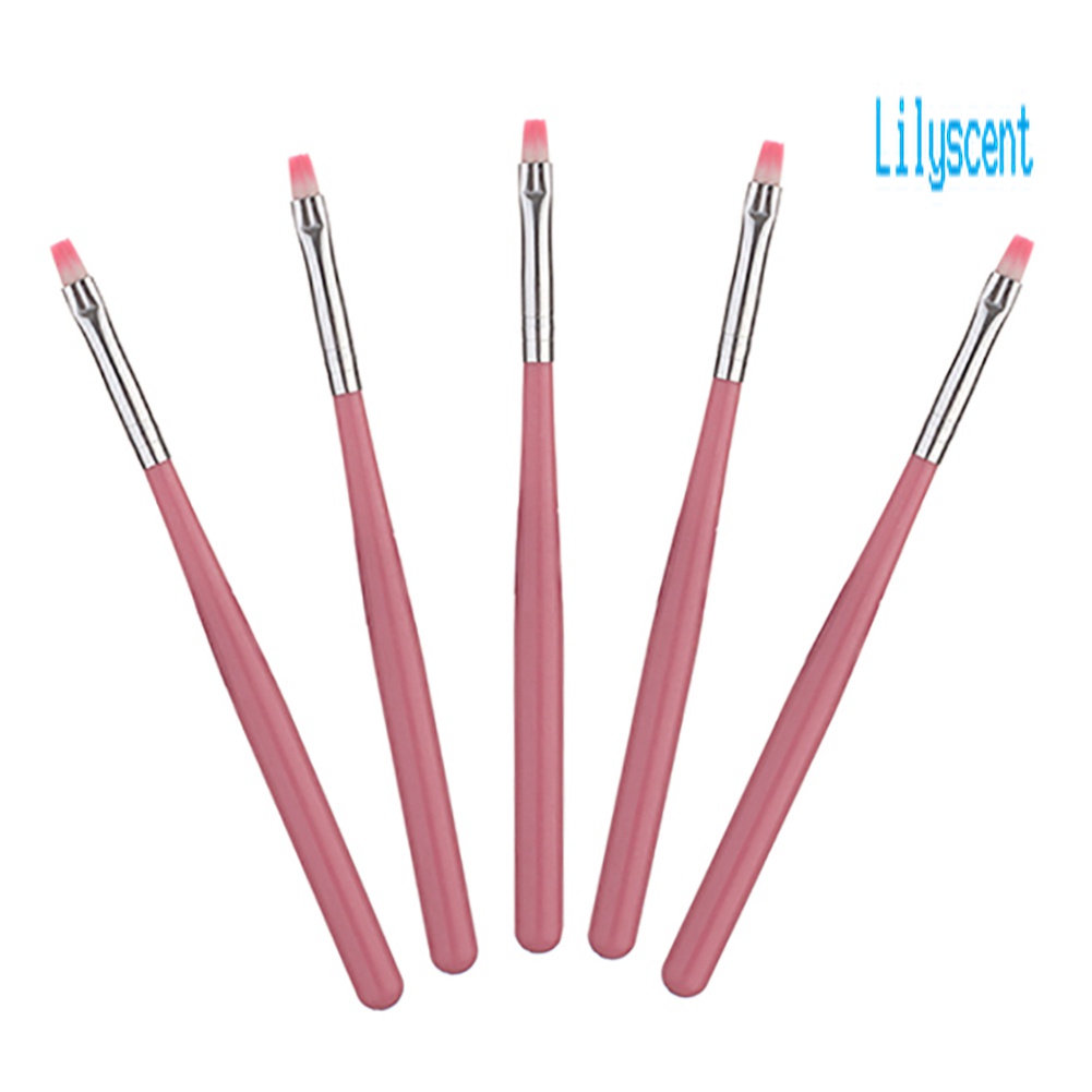 Lily Pensil Brush Nail Art / Manicure Profesional DIY