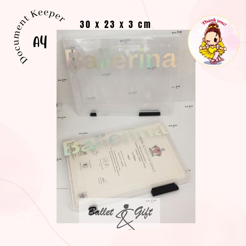 

Ballerina - document Keeper transparent A4