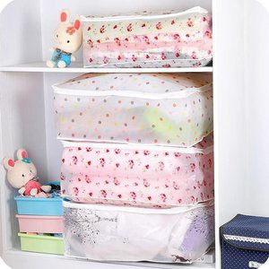 Tempat Penyimpanan Bed Cover Selimut Pakaian Storage Bag Serbaguna Waterproof - Tempat Penyimpanan Selimut Dan Pakaian Praktis Rapih Blanket And Clothes Storage Bag Bag Selimut