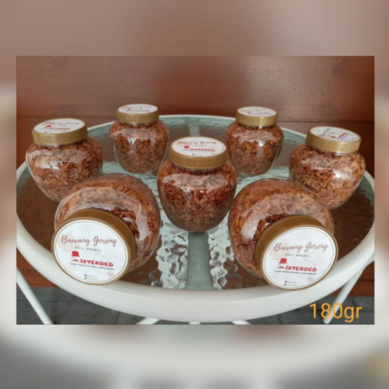 

Bawang goreng asli Brebes grade super - 180 gram