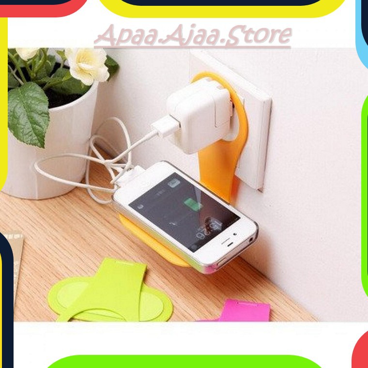 Bayar Ditempat Smartphone Wall Adapter Charger Stand Bracket Holder - HYPH012