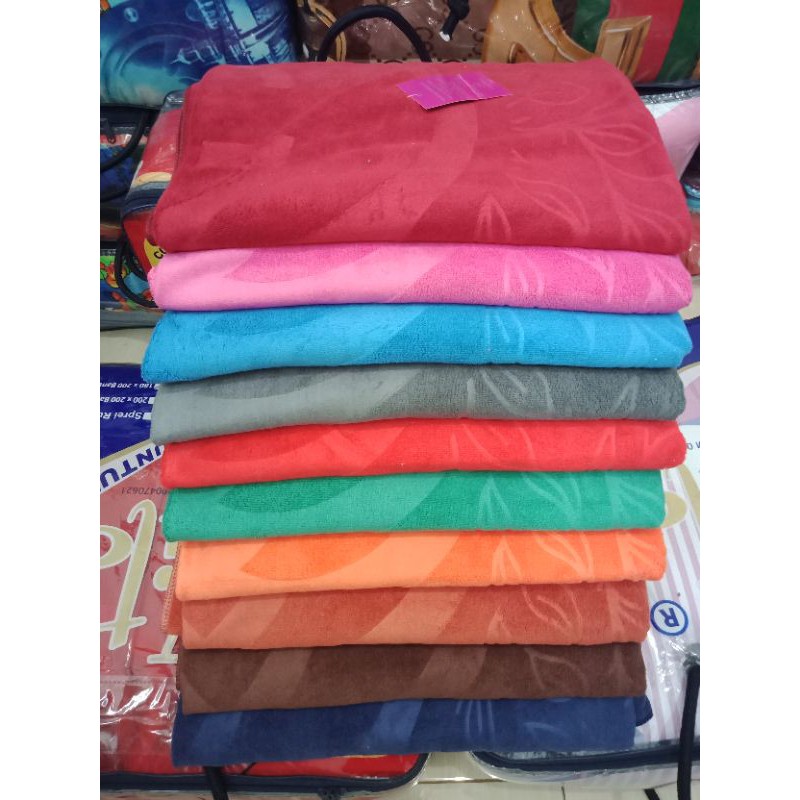 Handuk My Emily Jumbo Super Soft Emboss Ukuran 85x150 cm Lembut Kualitas Premium