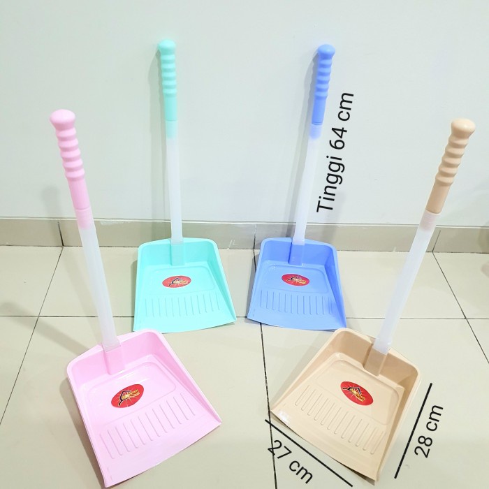 Pengki/Serokan Sampah PREMIUM WARNA PASTEL Bahan Plastik Murah Grosir