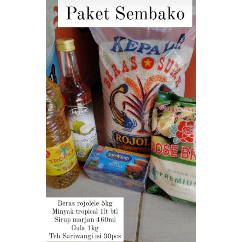 

paket sembako lengkap