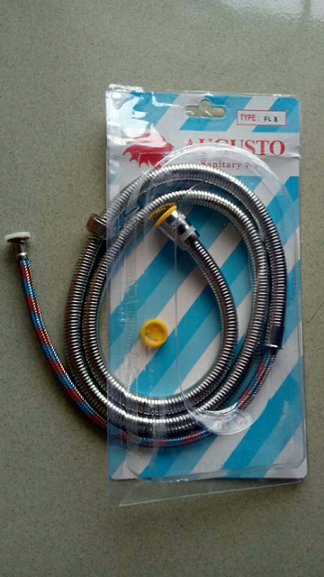 Selang Shower Stainless 150cm Fl8- Selang Per Flexible 1,5 Meter Fleksibel 150 Cm Kloset Mandi /e31