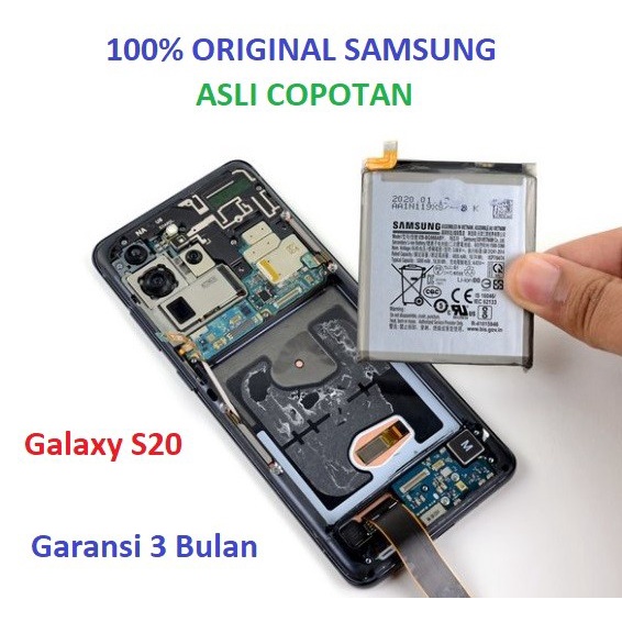 Battery Baterai SAMSUNG Galaxy S20 5G Original Asli Copotan EB-BG980