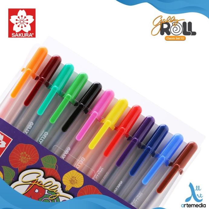 

PULPEN WAR SAKURA GELLY ROLL CLASSIC COLOR SET GEL PEN BOLPEN FVD643621