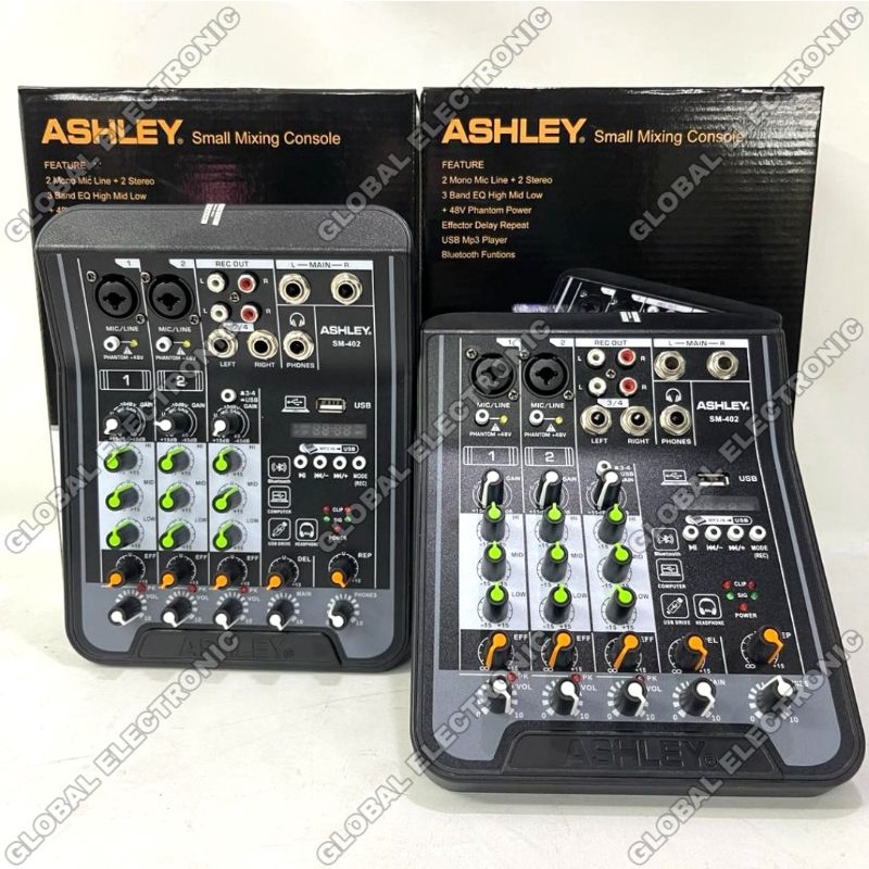 Mixer Ashley SM 402 OriginalAshley SM402 Bluetooth - USB
