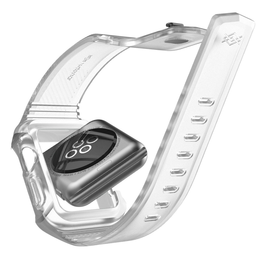 Xdoria rumble band for Apple watch 38 mm clear