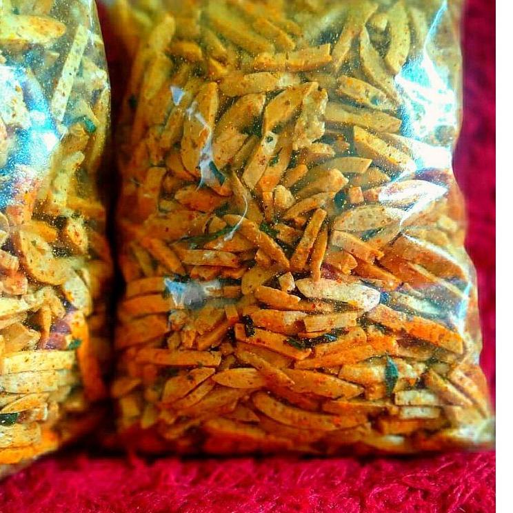 

ば Basreng stik 1kg/Basreng Bumbu Basah Daun jeruk ✦