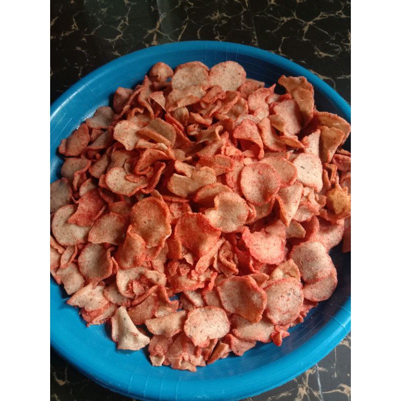 

Cemilan Basreng (Baso Goreng) pedas gurih
