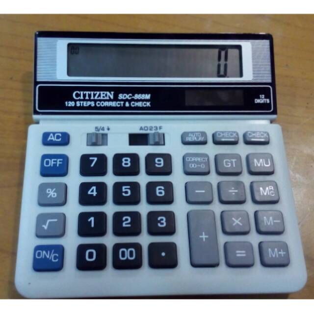 

CALCULATOR CITIZEN SDC-868L/LAYAR LEBAR#BEST SELLER