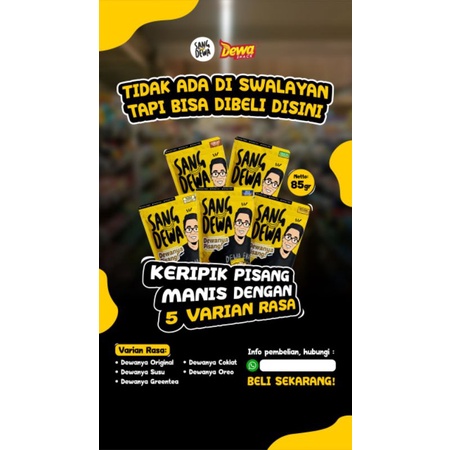 

Keripik pisang sang dewa snack keripik pisang enak gurih