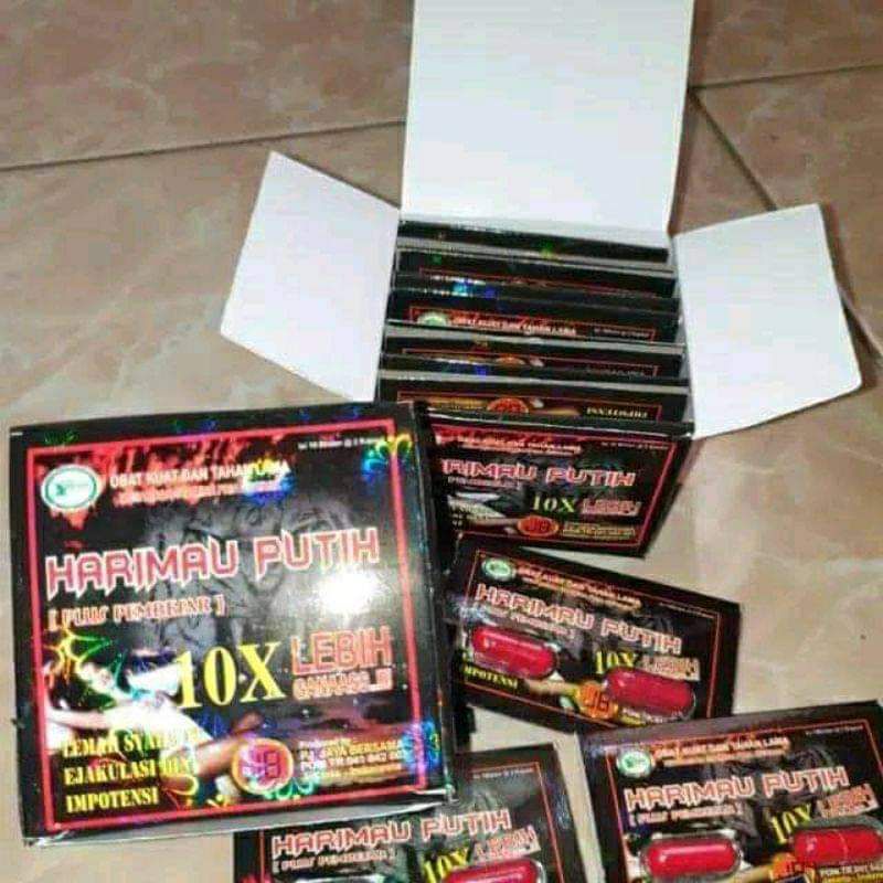 harimau putih kapsul Original