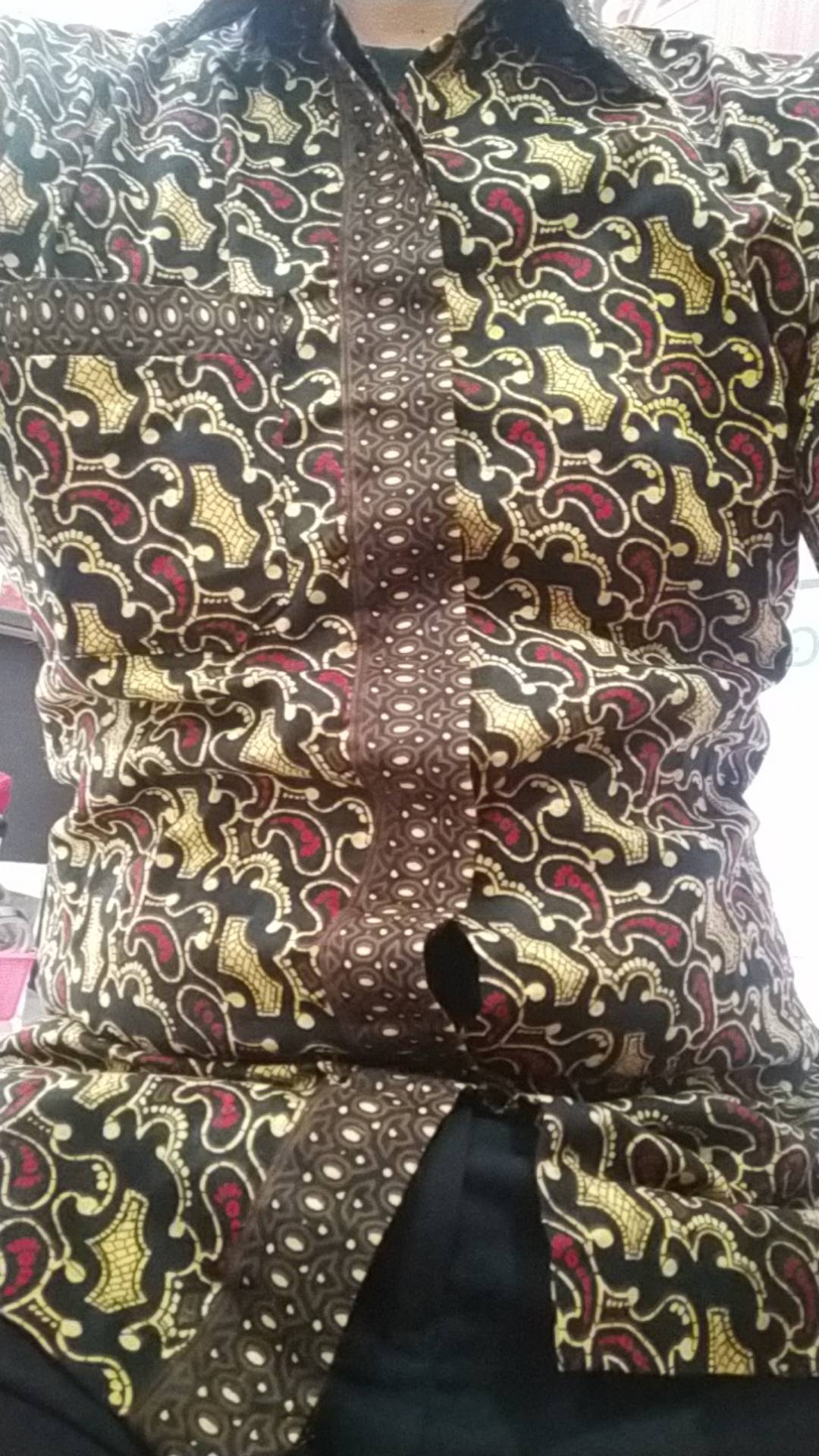 Jumbo Batik Couple Batik Arta Batik Motif Mete Seragam Batik Big Size Atasan Pasangan Alfa L Grosir