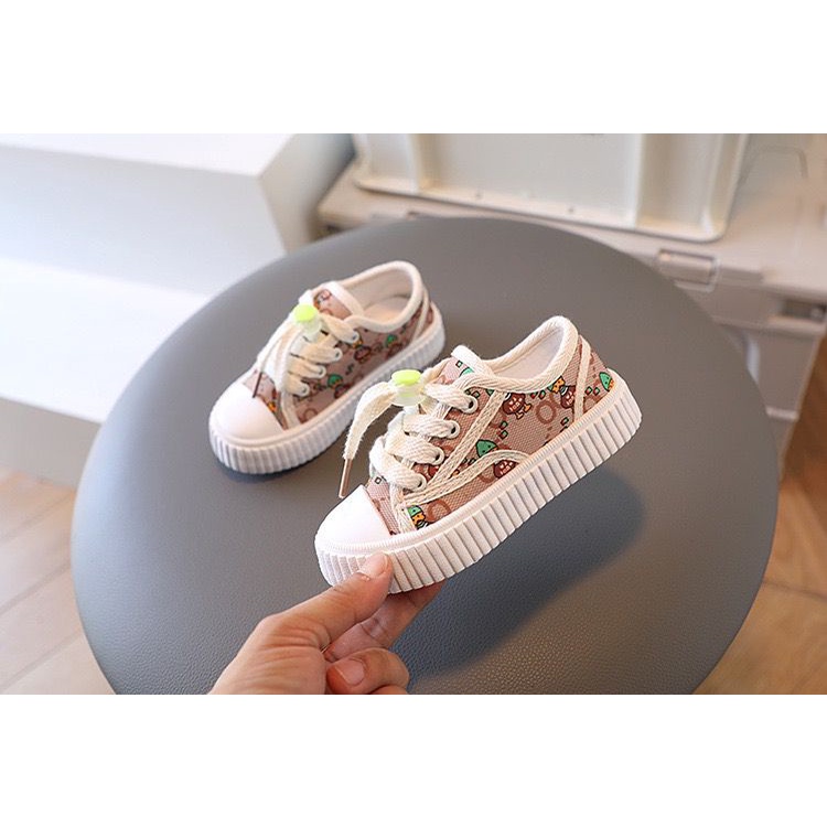 Sneakers korea lucu untuk anak perempuan 0-6 tahun / Sepatu sneakers bayi unisex premium /SN-023 Ananakstore