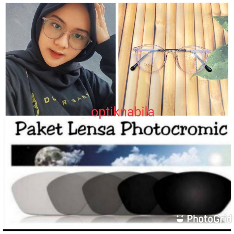 paket hemat photocromic frame 2126 elastis