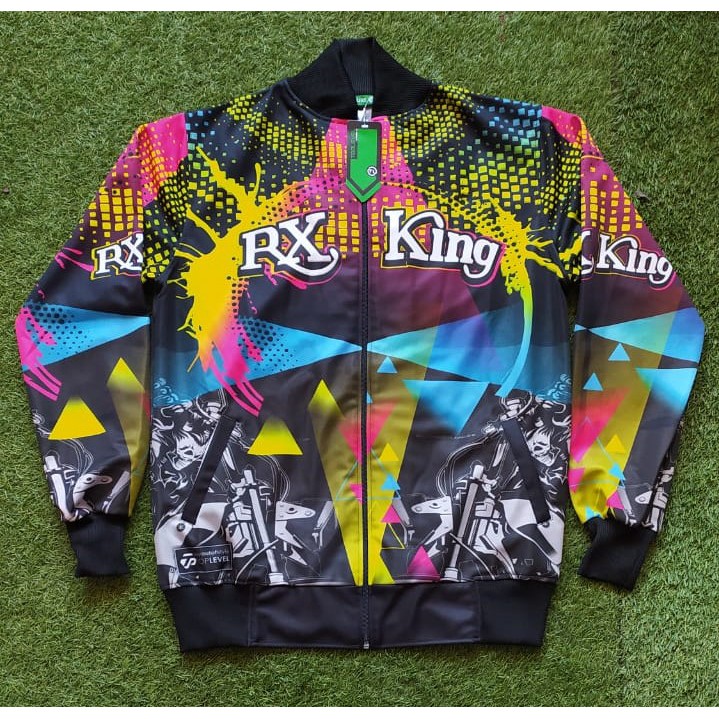 JAKET TRACKTOP CASUAL/JAKET TRACKTOP FULL PRINTING TOPLEVEL RX KING/HOODIE FULL PRINTING