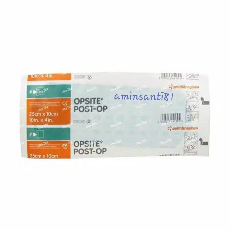 

Opsite Post-OP 25cm x 10cm,10in x 4in Plaster Anti Air isi 20 Lembar