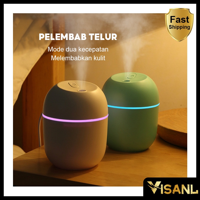 Humidifier Udara Purifier Air Diffuser Portable Pelembab dan Penjernih Udara