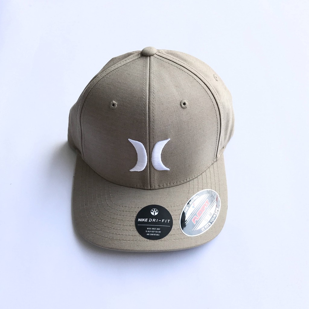 Topi Hurley Dri-fit Breath Khaki Original