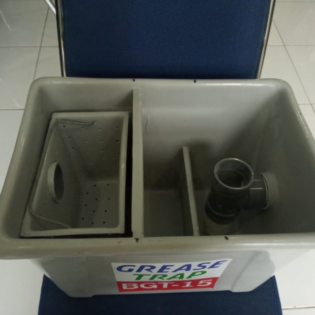 Unik Grease Trap Portable BGT 15 Liter - Abu-abu Murah