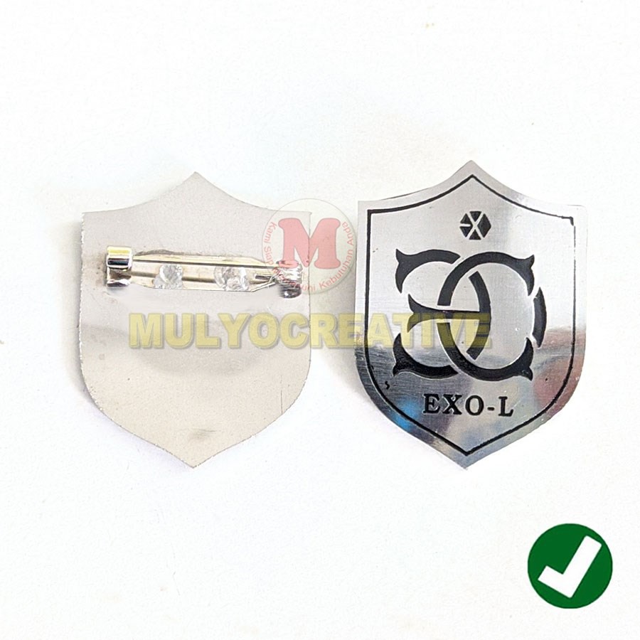 Bros Pin Exo-L Pin Enamel Korea Exo-L Pin Exo Bahan Stainles Murah