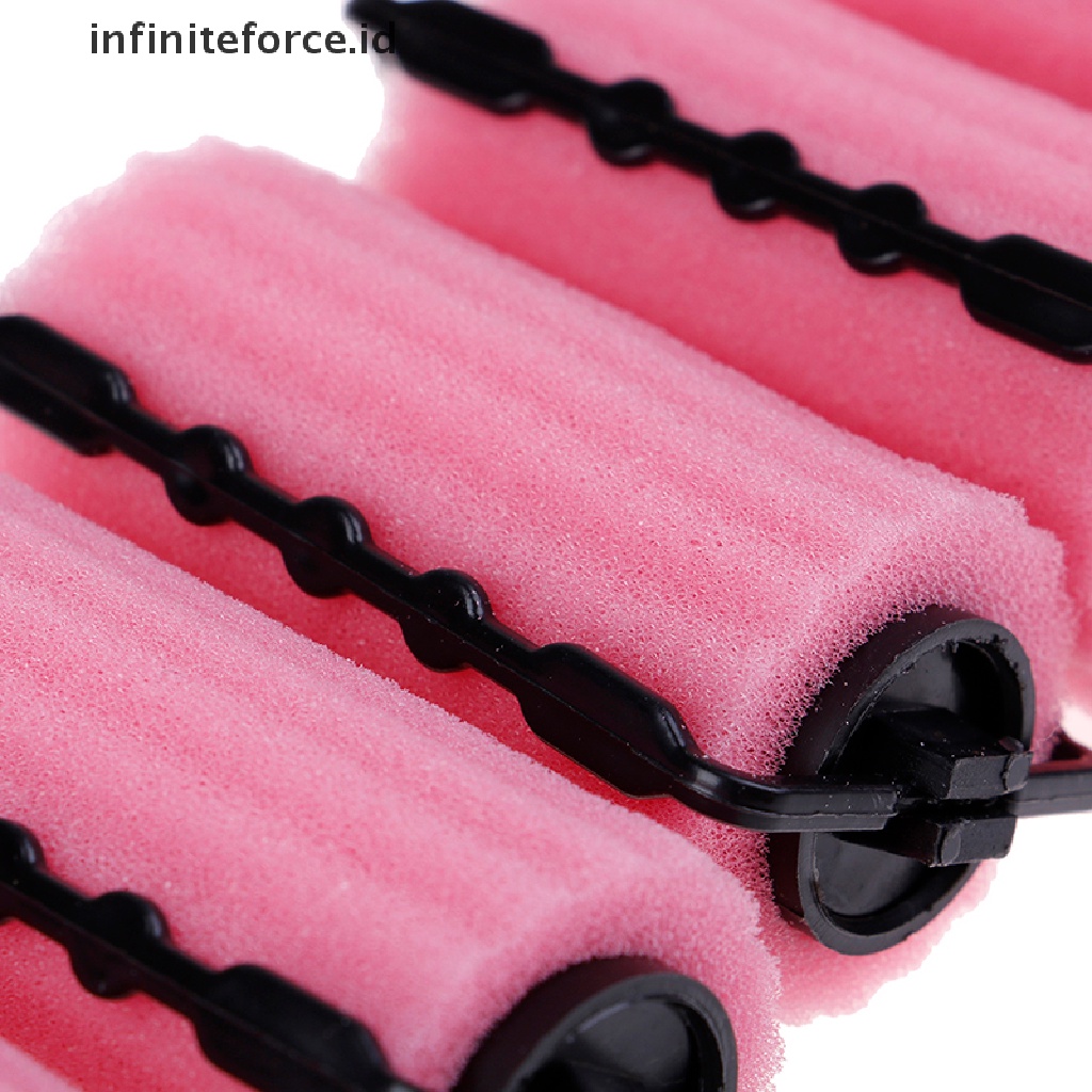 (infiniteforce.id) 6 / 8 Pcs Roller Pengeriting Rambut Diy Bahan Busa