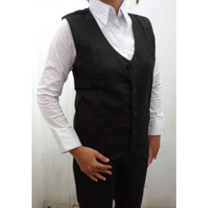 vest rompi formal  bahan wanita