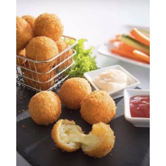 

Chicken Cheese Bites / Bola Nugget Ayam Isi Keju