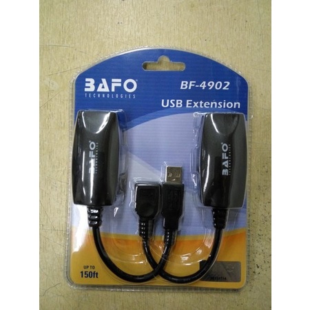 USB Extension Extender Over UTP Cat5/6 up to 50 Meter BAFO BF4902