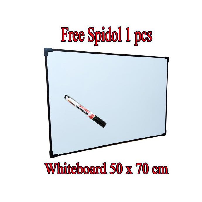 

Papan Tulis 50 x 70 cm Whiteboard