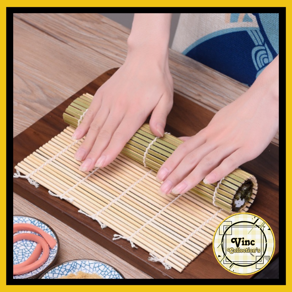 Jual Gulungan Sushi Bamboo / Penggulung Sushi / Tikar Bamboo Sushi