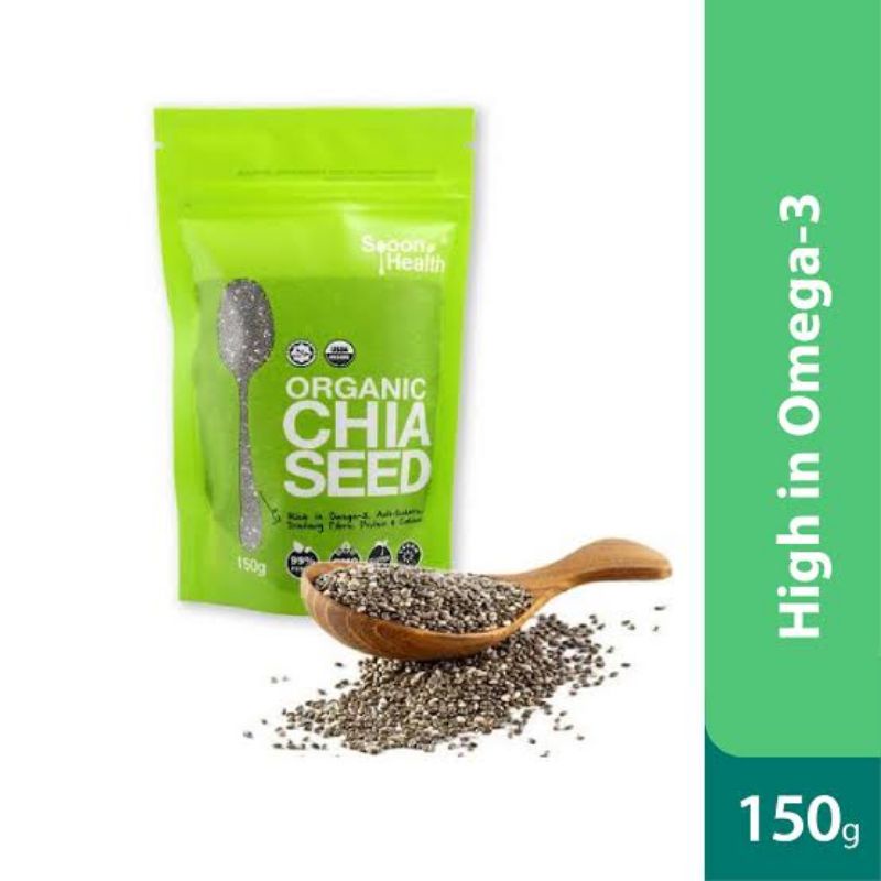 

150gr Spoon Health Organic Chia Seed Chiaseed