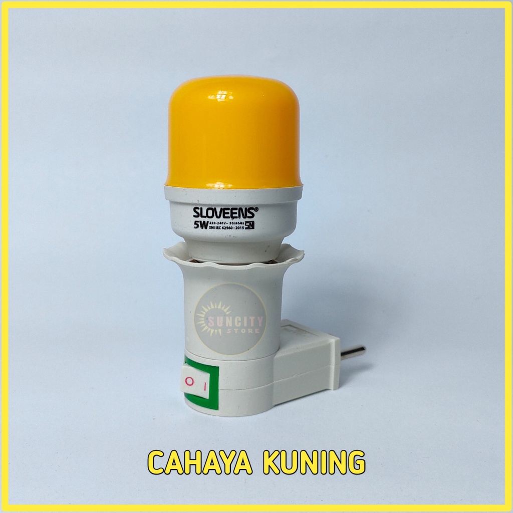 Lampu Tidur LED Capsule Warna 1 Set 5 Watt