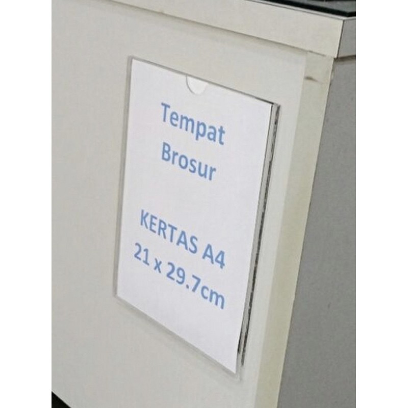 

acrylic akrilik frame list A4 30x21 cm 2mm JunDW