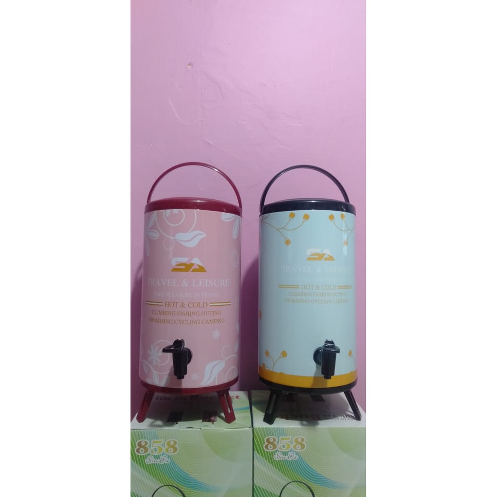 Termos Air / Milk tea bucket 12 liter bisa panas/ dingin