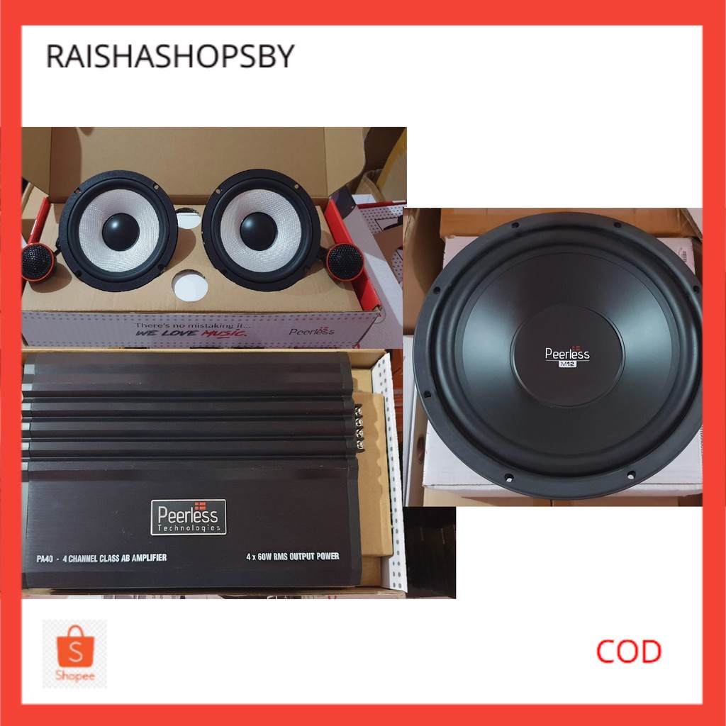 PAKETAN AUDIO BRANDED 2WAY SQL PEERLESS