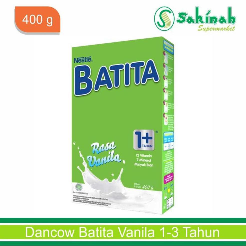 Dancow Batita Nutri Tat Susu Pertumbuhan 1-3 Tahun 400Gr