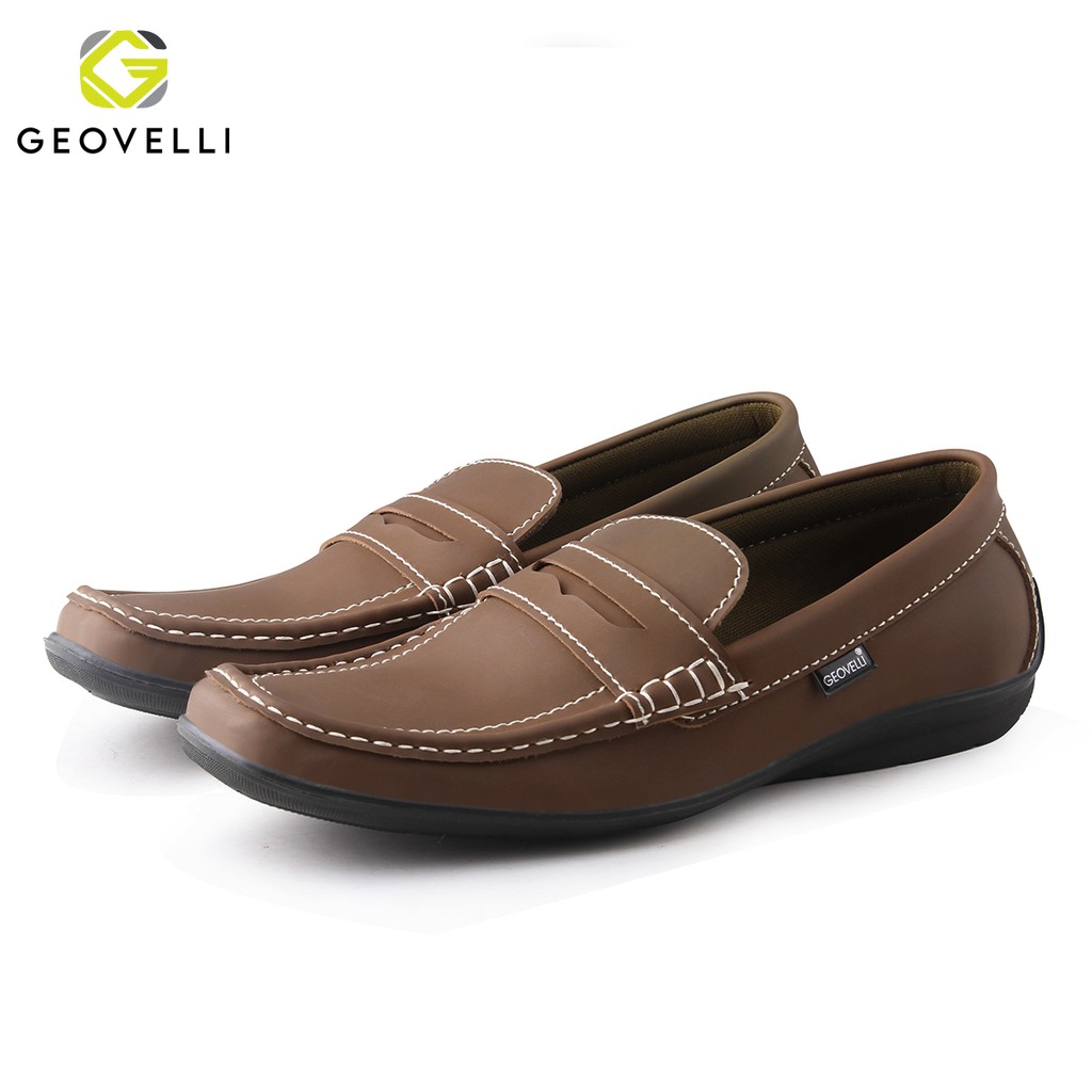 GEOVELLI STORE | Sepatu Kasual Pria Hitam G-1970 Sepatu Kerja Kantor Santai - Sepatu Oxford