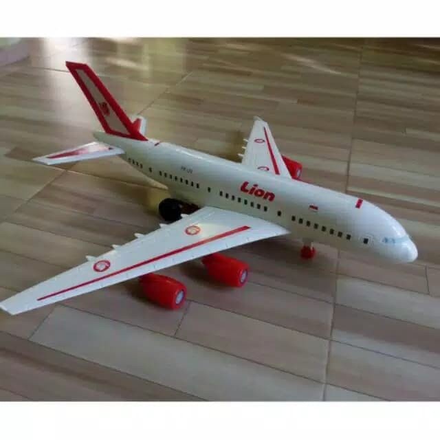 Mainan Replika Pesawat lion Air